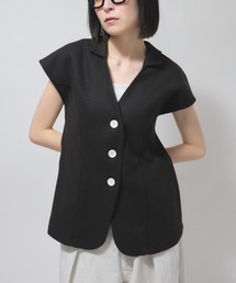 leimn（レイムン）の「Vネックペプラムジレ（ベスト）」 - WEAR