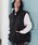ADAM PATEK�i�A�_���p�e�b�N�j�́uADAMPATEK/back coating ripstop looose padded vest/���[�Y�V���G�b�g���ȃr�b�O�x�X�g�i�_�E���x�X�g�j�v�b�u���b�N