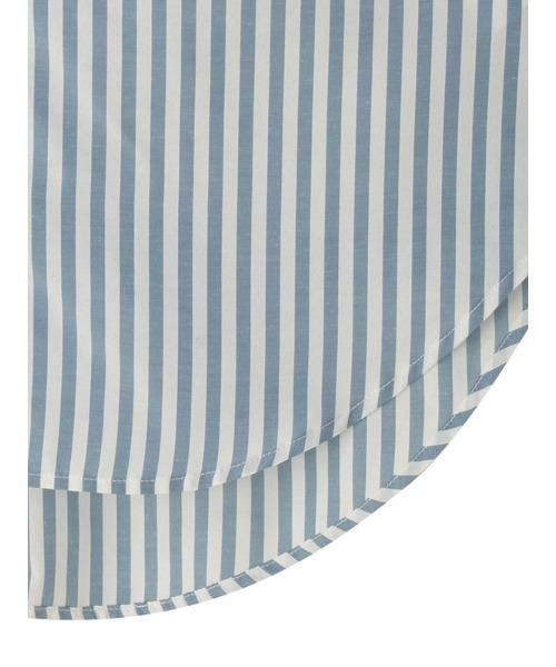 CHAROL（シャロル）の「スタンドネックストライプシャツ（シャツ/ブラウス・レディース・グレー/ピンク・FREE）」の21枚目の写真