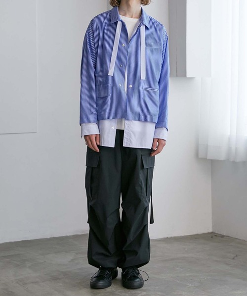 200/2 コットンレイヤードシャツ（シャツ/ブラウス）｜UNITED TOKYO