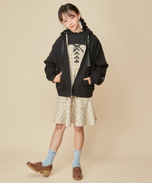 JENNI love（ジェニィラブ）の「【ウエスト調整可能】チェック