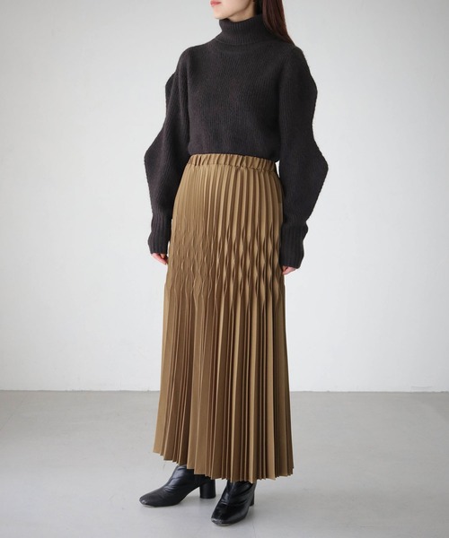 cheriella(シェリエラ)の「【cheriella】WEB限定デザインスリーブMIXヤーンプルオーバー WEB LIMITED DESIGN SLEEVE MIX YARN PULLOVER(ニット/セーター・レディース・ブラック/ブルー/パープル/アイボリー・M)」の14枚目の写真