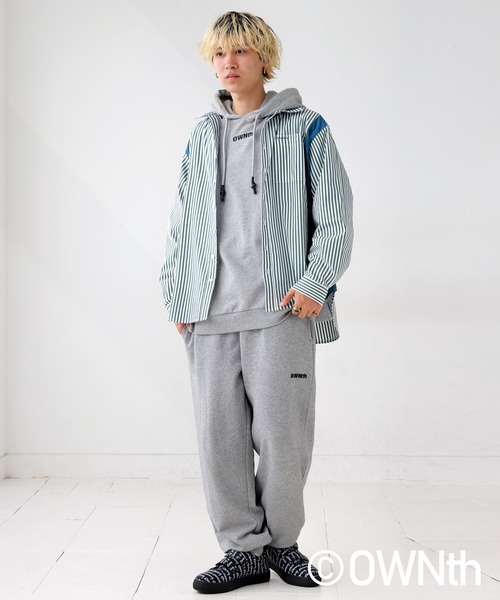 OWNth(オンス)の「綿100%ロゴスウェットパンツ(スウェットパンツ・レディース・ブラック/グレー・M/L)」の22枚目の写真