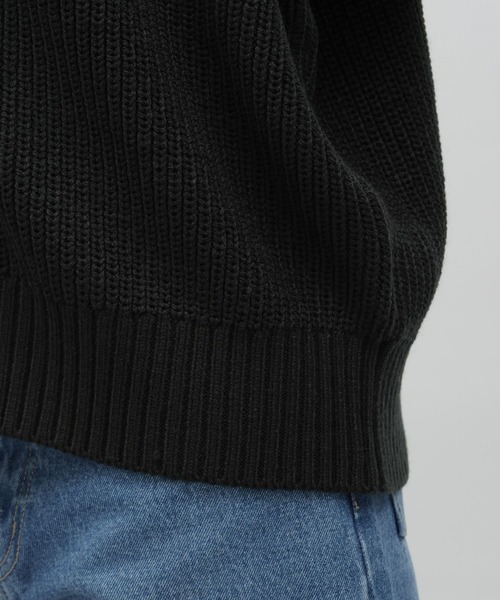 LAKOLE(ラコレ)の「7Gカシミヤタッチルーズアゼカーディガン / 963429(カーディガン/ボレロ・レディース・ブラウン/ブルー/チャコールグレー/ライトグレー・MEDIUM/SMALL)」の11枚目の写真