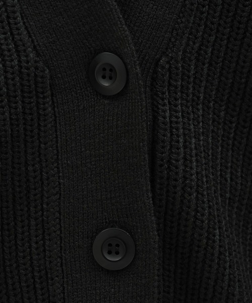 LAKOLE(ラコレ)の「7Gカシミヤタッチルーズアゼカーディガン / 963429(カーディガン/ボレロ・レディース・ブラウン/ブルー/チャコールグレー/ライトグレー・MEDIUM/SMALL)」の13枚目の写真