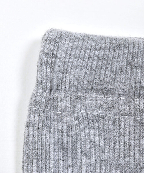 BeBe（ベベ）の「テレコ裾レースレギンス(90～140cm)（レギンス/スパッツ・キッズ・グレー/ブラック・L/XS/S/XXS/XL/M）」の9枚目の写真