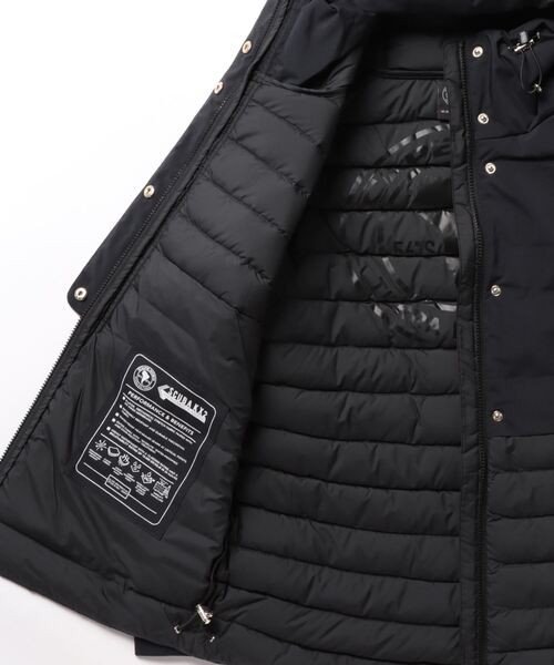 ROSE BUD（ローズバッド）の「(CAPE HORN)サカブランカ（ダウンジャケット/コート・レディース・ブラック/ホワイト・FREE）」の4枚目の写真