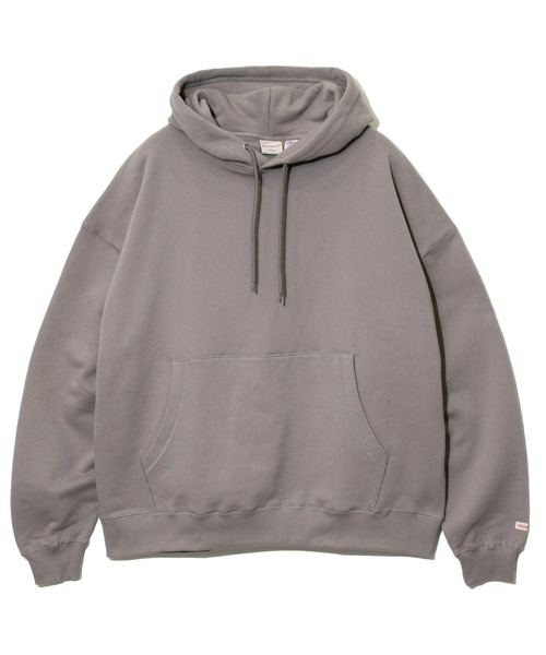 go slow caravan（ゴースローキャラバン）の「Good Wear/グッドウェア　BIG フードパーカー（パーカー・メンズ・カーキ/コーラルピンク/グレー/ブラック/サンドベージュ・LARGE/MEDIUM/X-LARGE）」の3枚目の写真