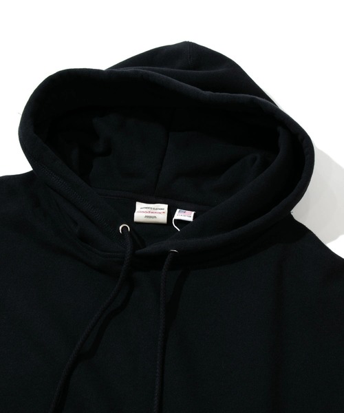 go slow caravan（ゴースローキャラバン）の「Good Wear/グッドウェア　BIG フードパーカー（パーカー・メンズ・カーキ/コーラルピンク/グレー/ブラック/サンドベージュ・LARGE/MEDIUM/X-LARGE）」の6枚目の写真