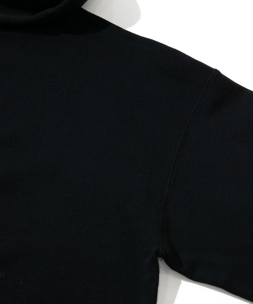 go slow caravan（ゴースローキャラバン）の「Good Wear/グッドウェア　BIG フードパーカー（パーカー・メンズ・カーキ/コーラルピンク/グレー/ブラック/サンドベージュ・LARGE/MEDIUM/X-LARGE）」の7枚目の写真