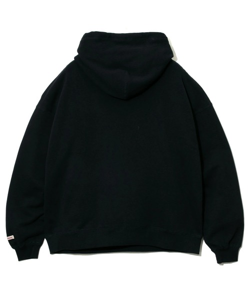 go slow caravan（ゴースローキャラバン）の「Good Wear/グッドウェア　BIG フードパーカー（パーカー・メンズ・カーキ/コーラルピンク/グレー/ブラック/サンドベージュ・LARGE/MEDIUM/X-LARGE）」の11枚目の写真