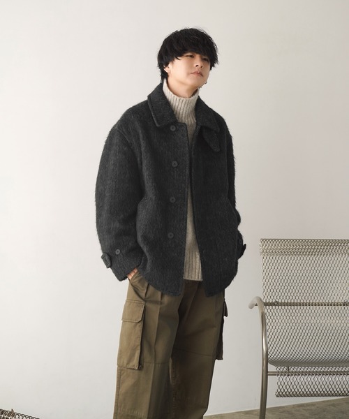 セール】LOW GAUGE LOOSE SHAGGY OFF TURTLE（ニット/セーター）｜WYM