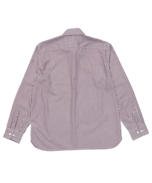 Pitta Re:)（ピッタリ）の「ラウンドテール レギュラー 長袖カジュアルシャツ（シャツ/ブラウス・メンズ・レッド・S/LL/L/M）」の2枚目の写真