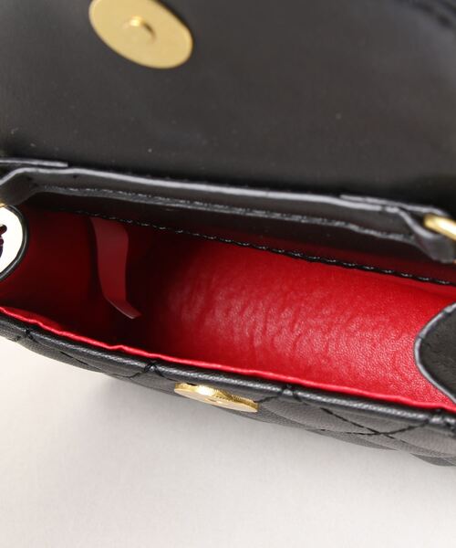 NOISE MAKER（ノイズメーカー）の「スクエアミニチェーンショルダー（ショルダーバッグ・レディース・ブラック・FREE）」の4枚目の写真