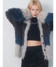 EMODA | スーパーシャギーニットカーディガン(カーディガン/ボレロ)