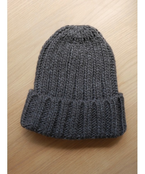 TRUNC(トランクエイティーエイト)の「Tiered Mix Beanie(ニットキャップ/ビーニー・レディース・チャコールグレー/ベージュ・FREE)」の18枚目の写真