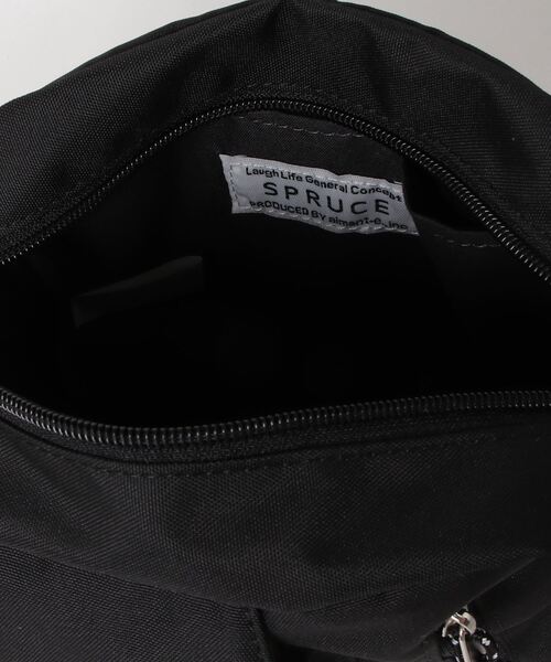 SPRUCE(スプルース)の「EM:SPRUCE マセルショルダー 軽量約160g(ショルダーバッグ・レディース・カーキ/ブルー/ブラック・FREE)」の7枚目の写真