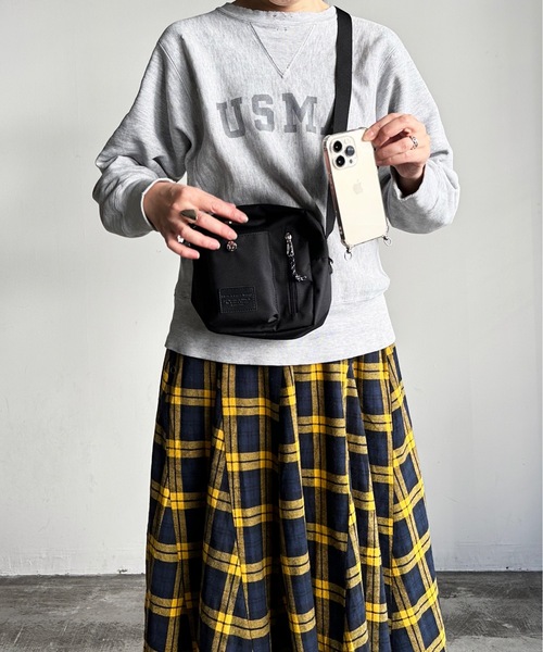 SPRUCE(スプルース)の「EM:SPRUCE マセルショルダー 軽量約160g(ショルダーバッグ・レディース・カーキ/ブルー/ブラック・FREE)」の10枚目の写真