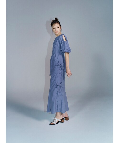 Ray BEAMS（レイビームス）の「RBS / カットアウト サンダル（サンダル・レディース・ブラック/ホワイト・25.0cm/24.5cm/24.0cm/23.5cm/23.0cm）」の3枚目の写真