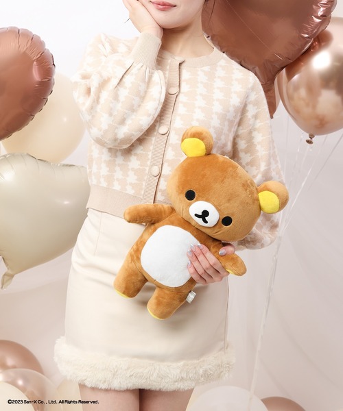 リラックマ ジャガードニットカーディガン（カーディガン/ボレロ）｜MIIA（ミーア） mdprevattcaulkingandwaterproofing.com