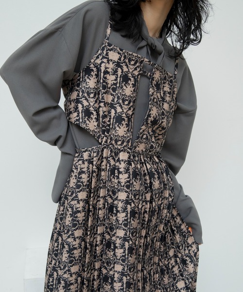 平和屋着物○本場大島紬 一元7マルキ 変わり格子 正絹 逸品 未使用