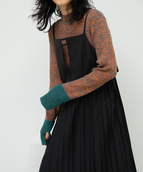 VACANCY(ヴァカンシー)の「ランダムプリーツコルセットライクワンピース(ワンピース・レディース・ブラック/その他・FREE)」の13枚目の写真