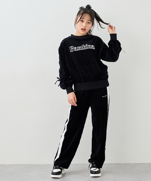 by LOVEiT(バイラビット)の「ベロアトラックフレアパンツ(その他パンツ・キッズ・ブラック/ブルー/グリーン・120cm/130cm/140cm/150cm/160cm)」の7枚目の写真
