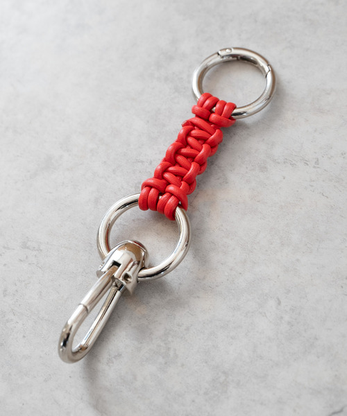 OAMC Vraided Carabiner カラビナ　ブルー　キーホルダー OAMC ロゴ カラビナ | ブルー | FARFETCH JP