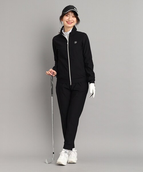 adabat（アダバット）の「◆【接触冷感/UVカット】ストレッチ ジャージブルゾン（ブルゾン・レディース・ライトグレー系9/ブラック・42/40/38）」の12枚目の写真