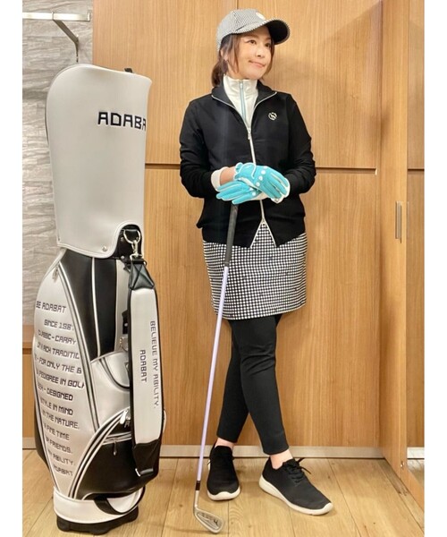 adabat（アダバット）の「◆【接触冷感/UVカット】ストレッチ ジャージブルゾン（ブルゾン・レディース・ライトグレー系9/ブラック・42/40/38）」の13枚目の写真