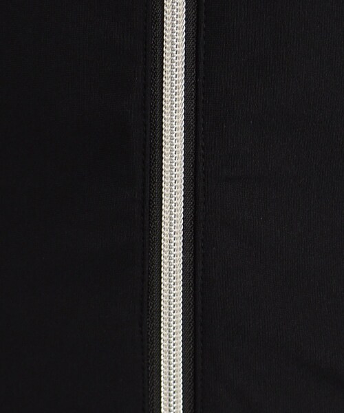 adabat（アダバット）の「◆【接触冷感/UVカット】ストレッチ ジャージブルゾン（ブルゾン・レディース・ライトグレー系9/ブラック・42/40/38）」の6枚目の写真