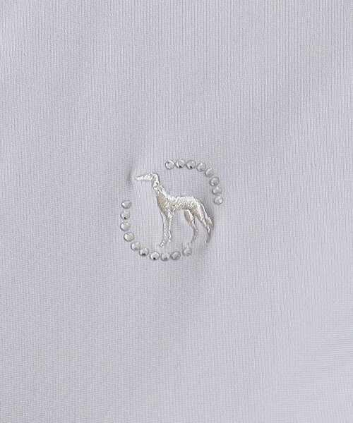 adabat（アダバット）の「◆【接触冷感/UVカット】ストレッチ ジャージブルゾン（ブルゾン・レディース・ライトグレー系9/ブラック・42/40/38）」の3枚目の写真