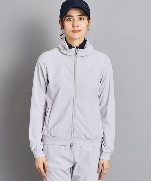 adabat（アダバット）の「◆【接触冷感/UVカット】ストレッチ ジャージブルゾン（ブルゾン・レディース・ライトグレー系9/ブラック・42/40/38）」の22枚目の写真