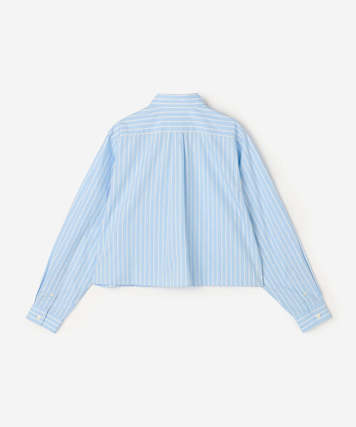 GYMPHLEX（ジムフレックス）の「Gymphlex | ショートボタンダウンシャツ WOMEN（シャツ/ブラウス・レディース・ブルー系その他/イエロー系その他/ピンク系その他・14）」の13枚目の写真