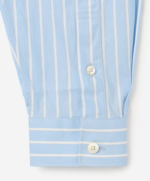 GYMPHLEX（ジムフレックス）の「Gymphlex | ショートボタンダウンシャツ WOMEN（シャツ/ブラウス・レディース・ブルー系その他/イエロー系その他/ピンク系その他・14）」の5枚目の写真