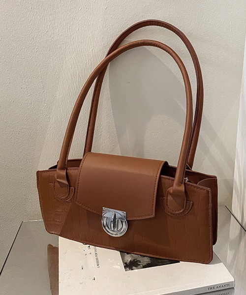 Miniministore(ミニミニストア)の「レディース肩掛けバッグ 横長 ミニトート(トートバッグ・レディース・ライトブラウン/ベージュ/オレンジ/ブラック/アイボリー・FREE)」の13枚目の写真