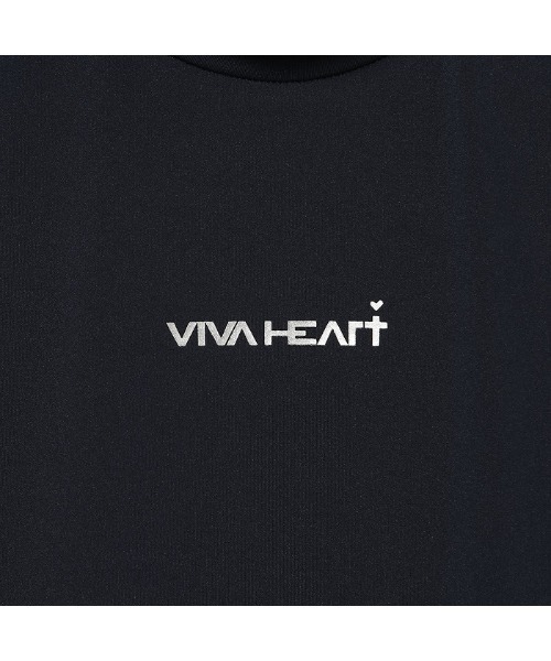 VIVA HEART(ビバハート)の「【VIVA HEART/GOLF】高機能ベア天半袖モックネック(シャツ/ブラウス・レディース・ネイビー/イエロー/オフホワイト・40/38/42)」の9枚目の写真