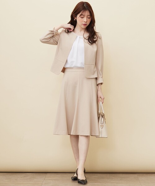 ANY SIS（エニィスィス）の「【吸水速乾・UVケア・接触冷感】コンフォートジャージー ブラウス（Tシャツ/カットソー・レディース・ホワイト系/ネイビー系/ライトグレー系/スカイブルー系・2）」の19枚目の写真