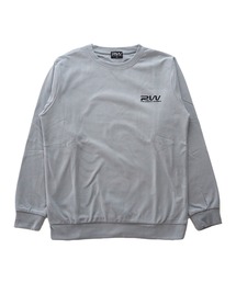 BAYBLO（ベイブロ）の「(SA)メンズ シリコンプリント ストレッチ フリース 長袖 Tシャツ（Tシャツ/カットソー・メンズ）」