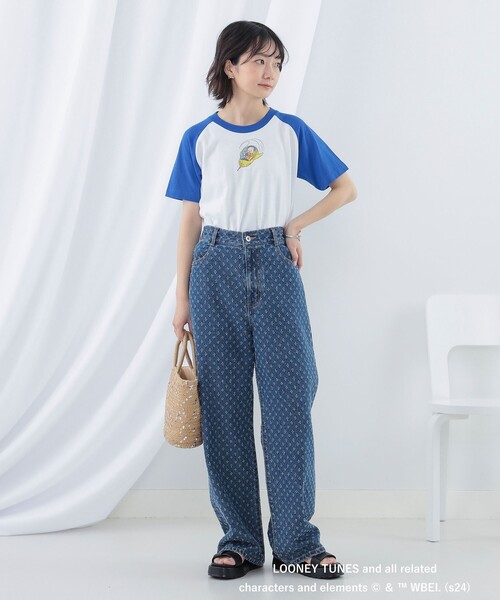 Ray BEAMS(レイビームス)の「LOONEY TUNES / ショートスリーブ Tシャツ(Tシャツ/カットソー・レディース・ブラック/レッド/ブルー・ONE SIZE)」の14枚目の写真