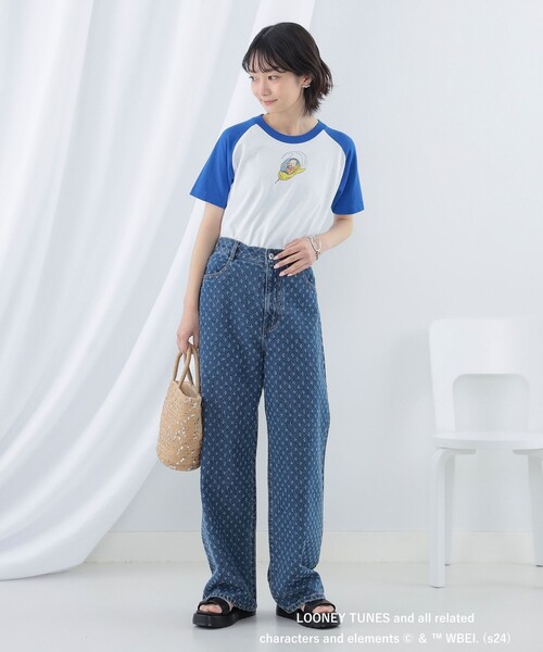 Ray BEAMS(レイビームス)の「LOONEY TUNES / ショートスリーブ Tシャツ(Tシャツ/カットソー・レディース・ブラック/レッド/ブルー・ONE SIZE)」の15枚目の写真