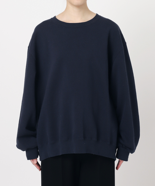 ap studio スウェット　ネイビー セール】LIA プリントスウェットプルオーバー（スウェット）｜AP