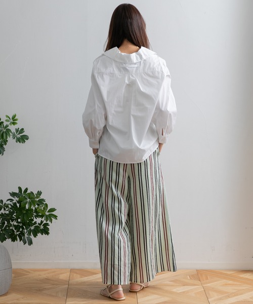 TICCA（ティッカ）の「TICCA スキッパーパフスリーブシャツ（シャツ