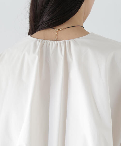 NATURAL BEAUTY BASIC（ナチュラルビューティーベーシック）の「◇バルーンスリーブボレロ（その他アウター・レディース・オフホワイト/ブラック・FREE）」の20枚目の写真