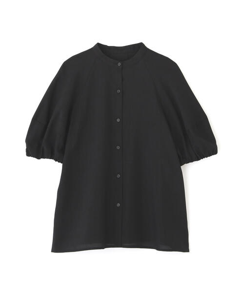 N.（N. Natural Beauty Basic）（エヌエヌナチュラルビューティーベーシック）の「◆ドライポプリンランタンスリーブブラウス（シャツ/ブラウス・レディース・ライトグリーン/オレンジ/グレー/ブラック・MEDIUM）」の22枚目の写真