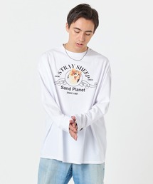 STRAY SHEEP | 【STRAY SHEEP/ストレイシープ】CATグラフィック・ロングスリーブTee/長袖ロンT(Tシャツ/カットソー)