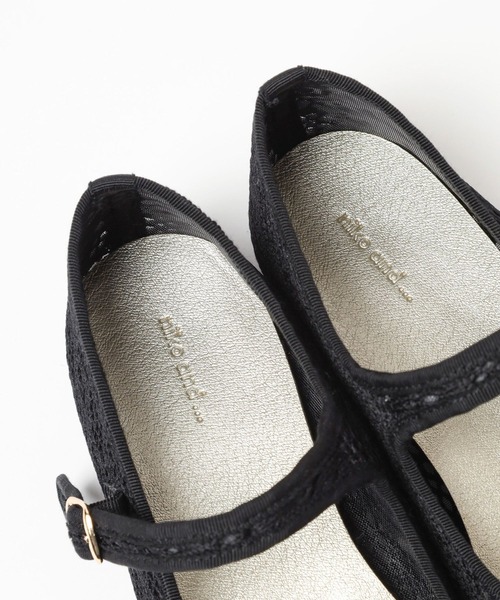 niko and...（ニコアンド）の「オリジナルレースカンフーシューズ（その他シューズ・レディース・ブラック/アイボリー・LARGE/MEDIUM/SMALL）」の19枚目の写真