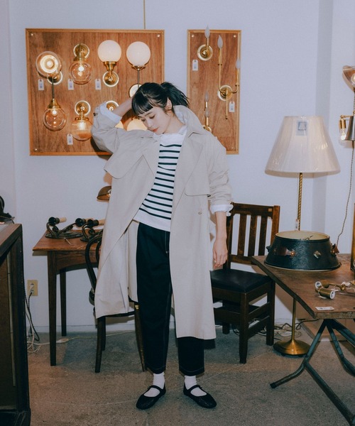 niko and...（ニコアンド）の「オリジナルレースカンフーシューズ（その他シューズ・レディース・ブラック/アイボリー・LARGE/MEDIUM/SMALL）」の3枚目の写真