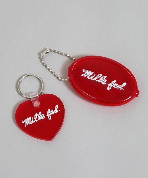 MILKFED.（ミルクフェド）の「ICING LOGO COIN PURSE（コインケース・レディース・レッド・ONE SIZE）」の3枚目の写真