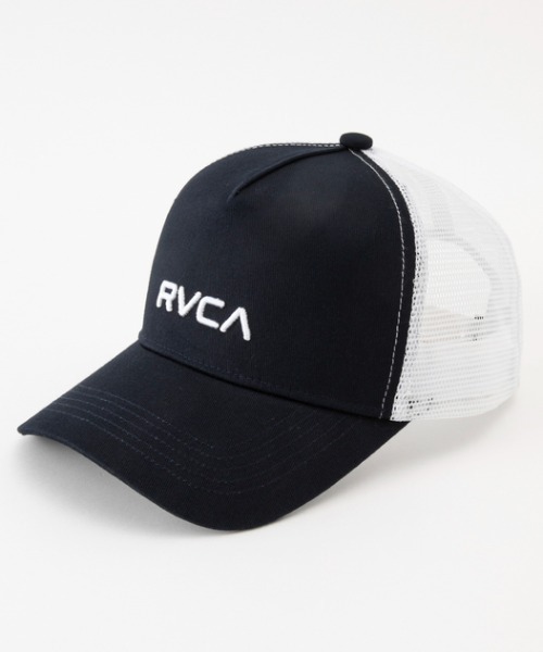 RVCA（ルーカ）の「RVCA/ルーカ キャップ RECESSION TRUCKER メッシュキャップ BE041-913（キャップ・メンズ・ネイビー/ブラック・FREE）」の2枚目の写真
